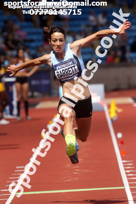 Womens triple jump, World Championship Team Trials, Alexander Stadium, Birmingham